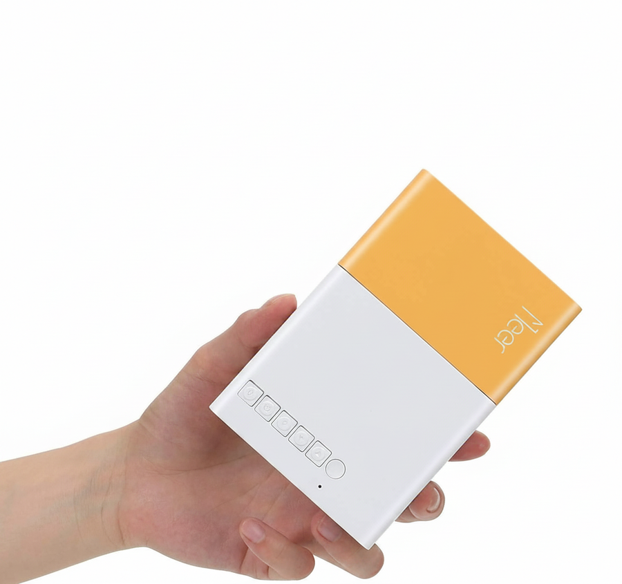 Compact MEER YG300 projector that fits in one hand