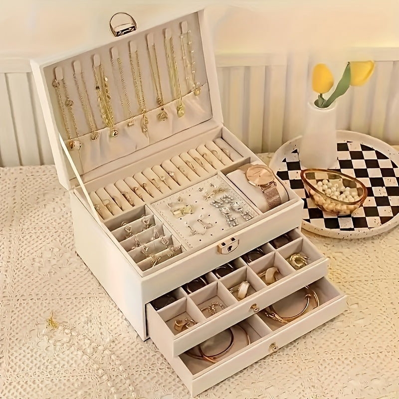 Jewelry box shown in black finish