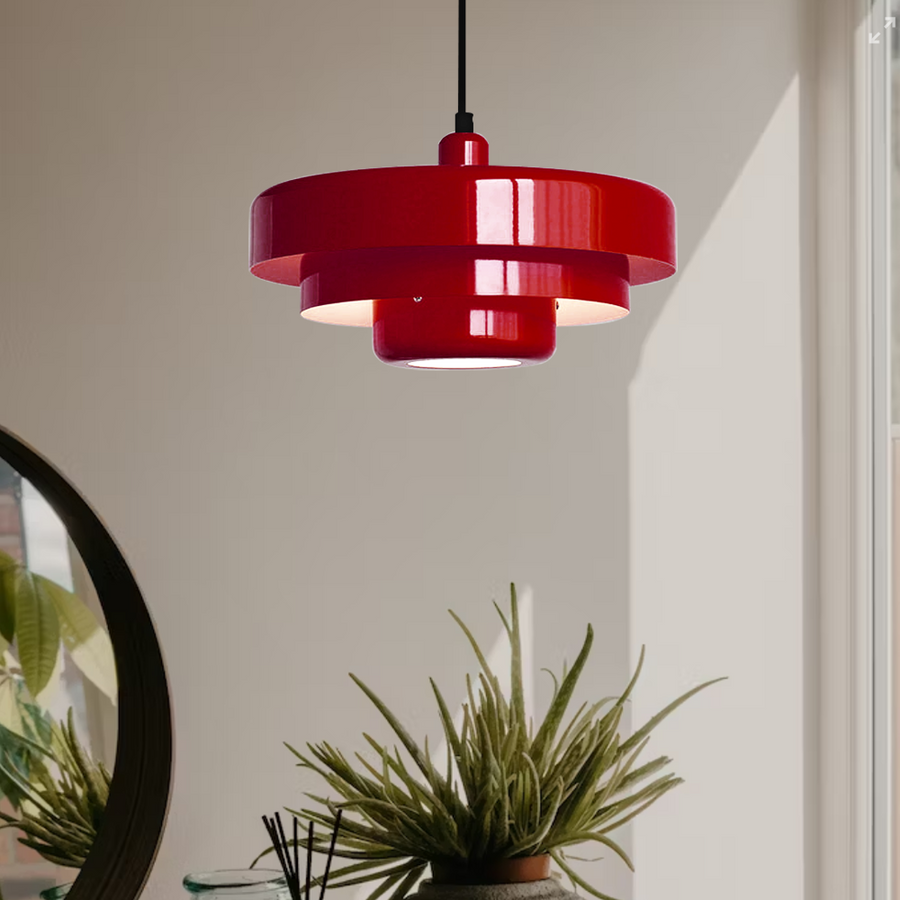 Full view of the retro pendant light collection