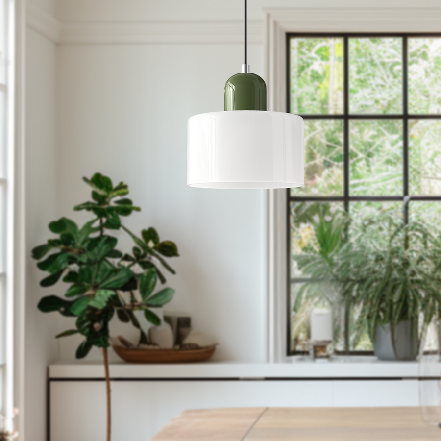 Nordic-style cylinder pendant light – photo 46