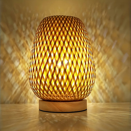 Bohemian style LED bedside lamp