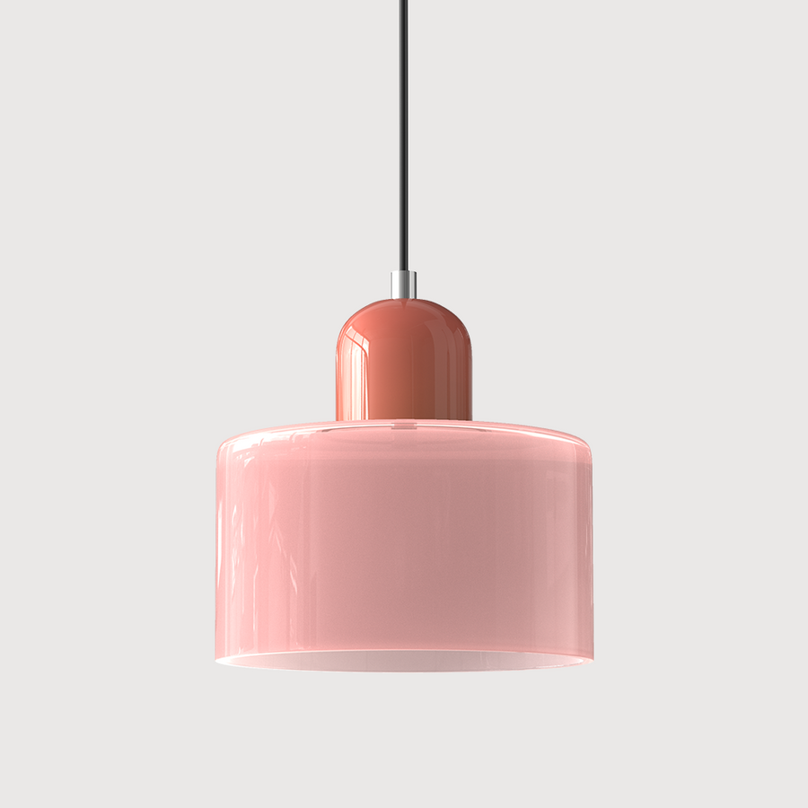 Nordic-style cylinder pendant light – photo 1