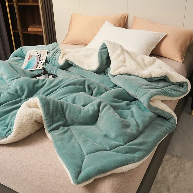 Blanket shown in black color option