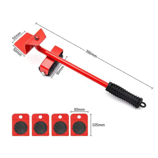 Video demonstration of the furniture lifting tool in use