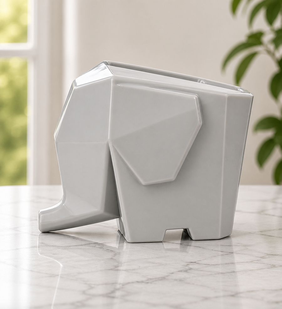 Multiple colors of the elephant drainer displayed together.