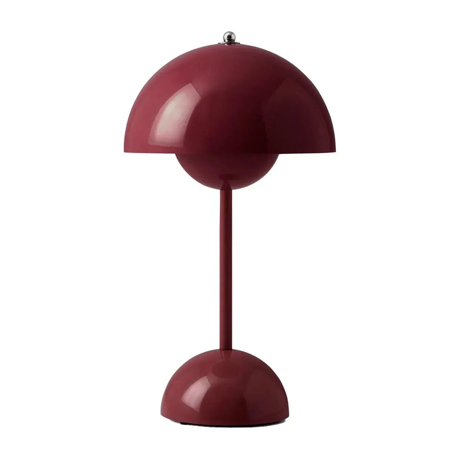 Table lamp displayed in a modern living room setting