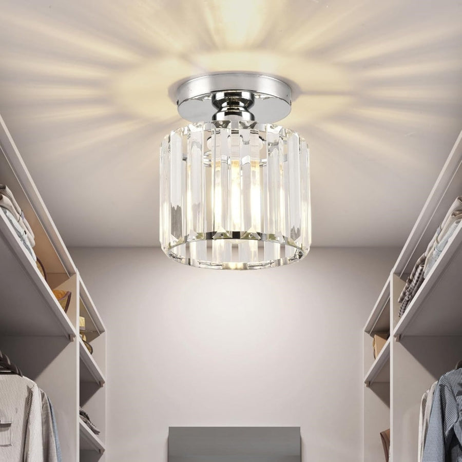 Ceiling light in a bedroom setting
