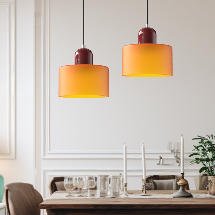 Nordic-style cylinder pendant light – photo 40