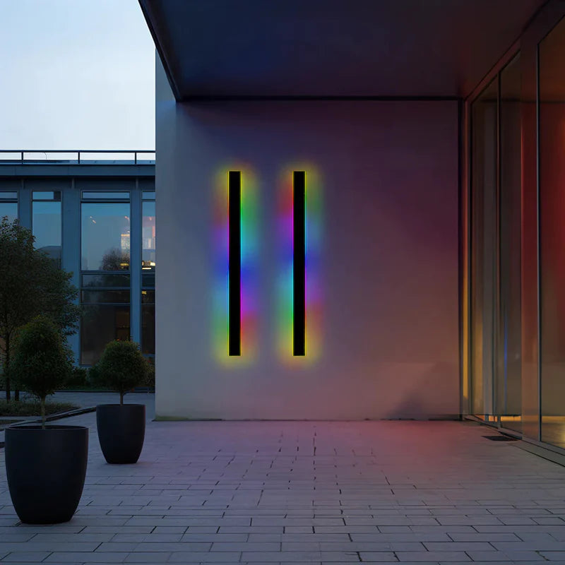 Wall light shown in the 24-inch size option