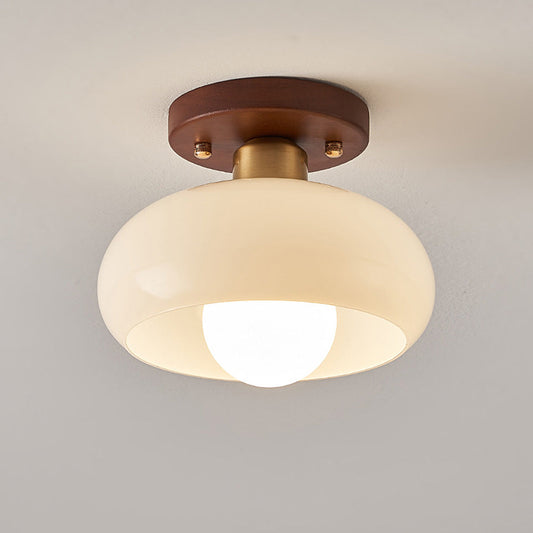 Vintage ceiling lamp shown on a light-colored background