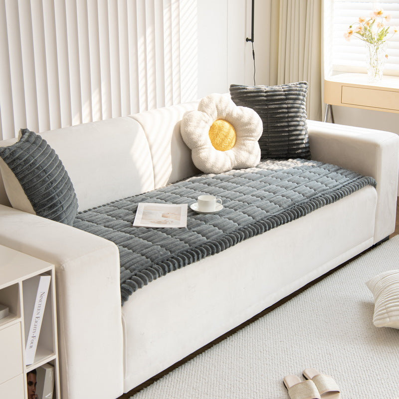 Cushion placed on outdoor patio seating