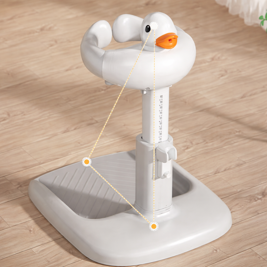 Baby shower support stand designed for daily use