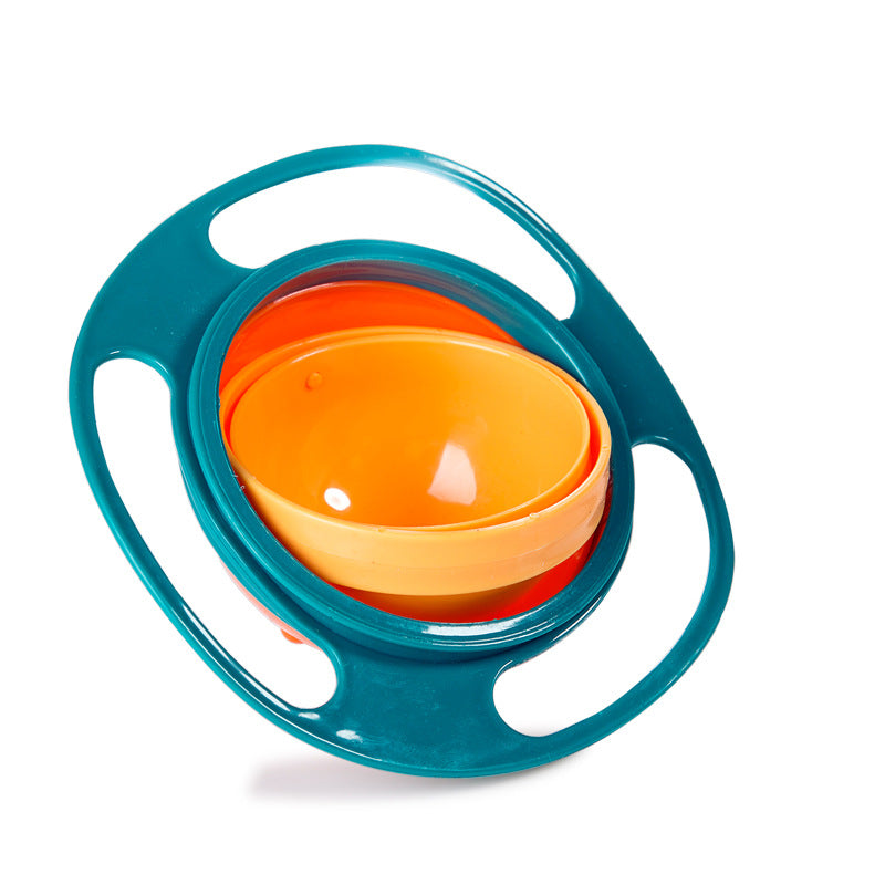 Top view of the bowl with inner rotating bowl visible.