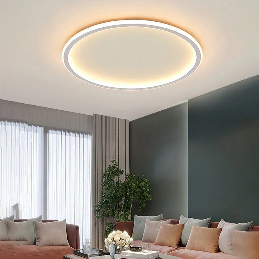Side angle showing the slim profile of the fixture