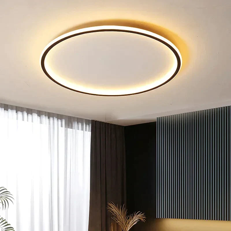 Detail of the light's edge and finish
