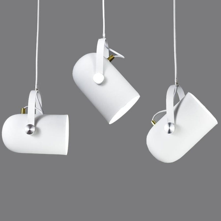 Pendant lamp shown in a Scandinavian-style interior