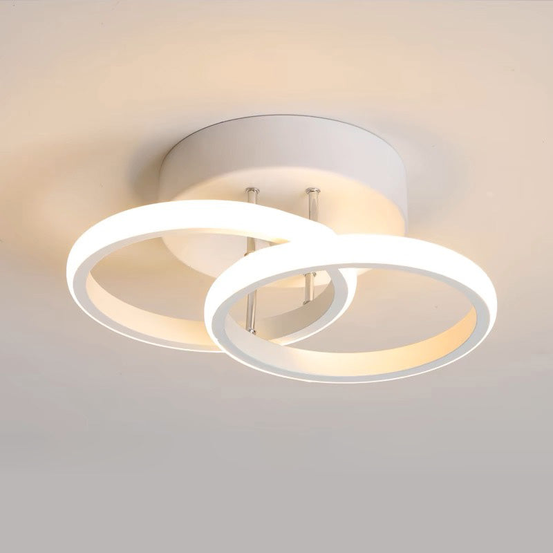 Modern geometric LED ceiling light packaging box
