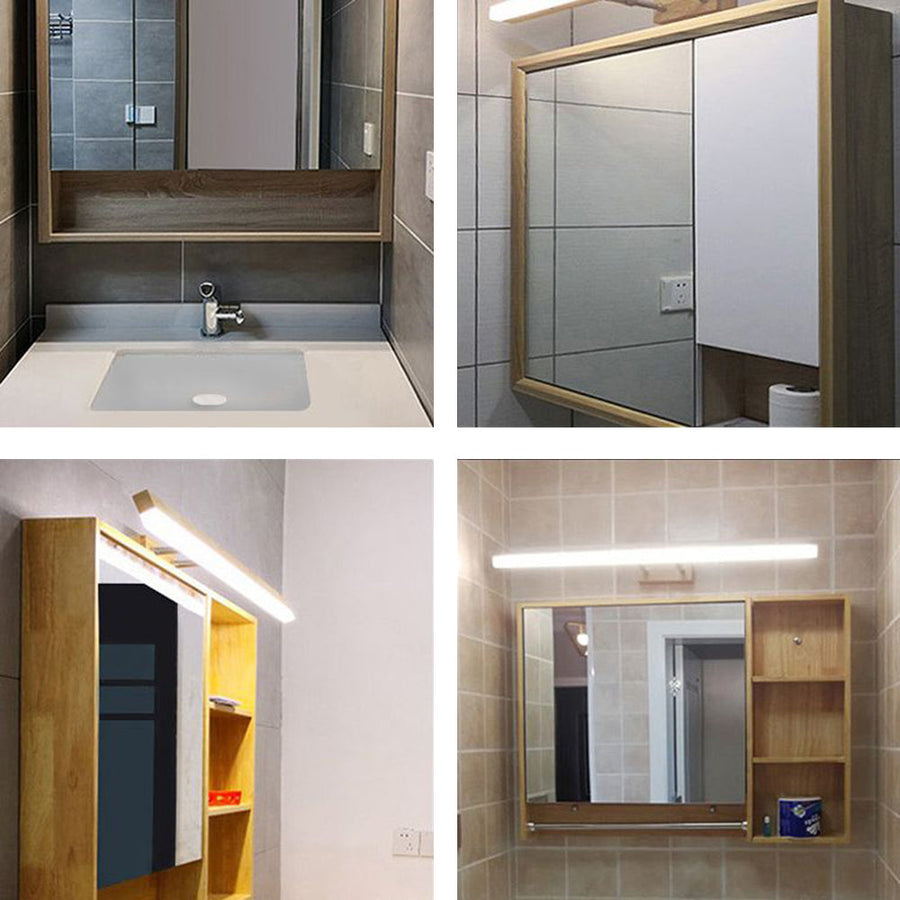 Side angle of the linear LED wall sconce
