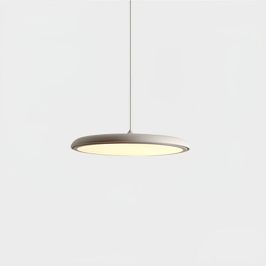Modern minimalist LED pendant light in macaron colors, image 22