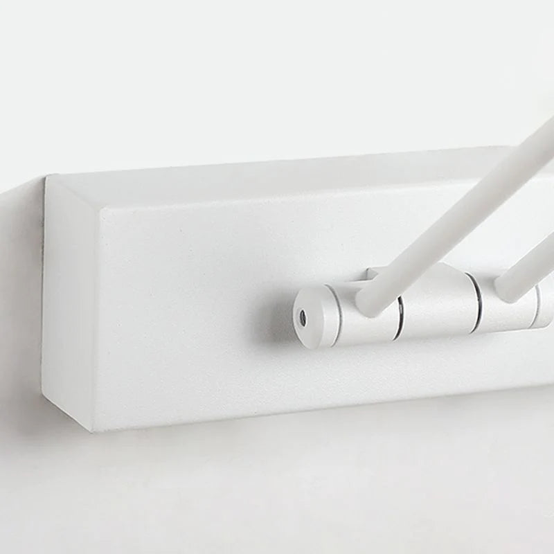 Full view of the wall lamp turned off, showing its design