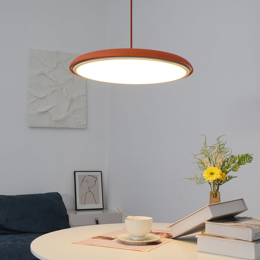 Pendant light shown in black finish
