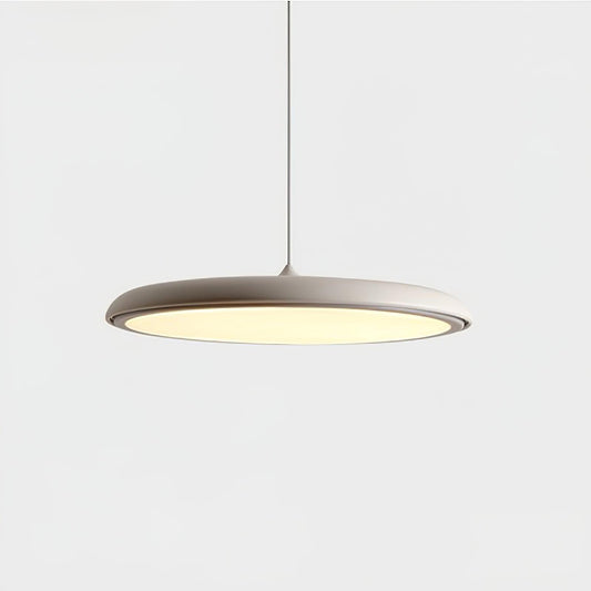 Pendant light hanging in a bedroom setting