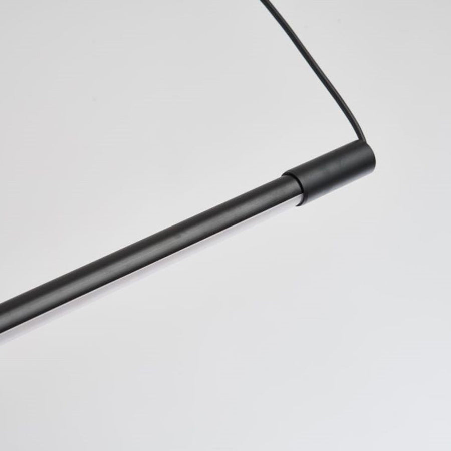 Full view of the minimalist modern LED pendant light