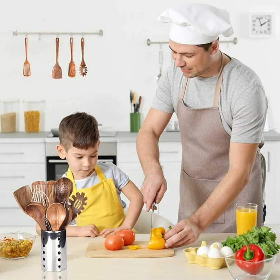 Wooden kitchen utensils photo 3
