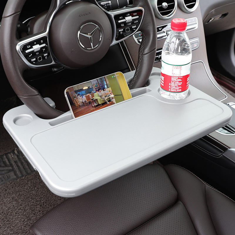 Car Steering Wheel Desk with Cup Holder – view 7