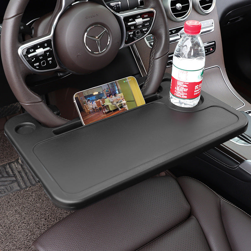 Car Steering Wheel Desk with Cup Holder – view 6