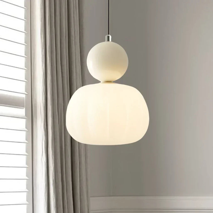 Splinter camouflage pattern pendant light detail shot