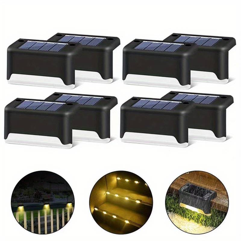 Close-up view of the wireless solar-powered LED outdoor light