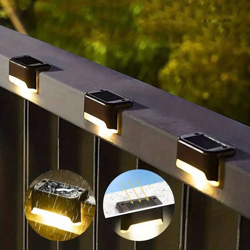 Solar-powered wireless LED outdoor light with a minimalist design