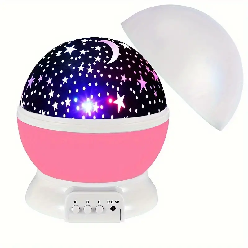Galaxy projector plugged in via USB power cable