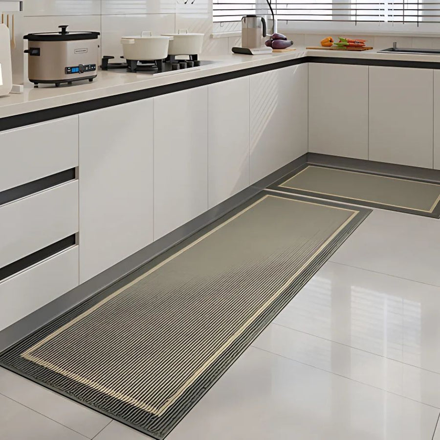 Knitted two-tone kitchen mat, photo 6
