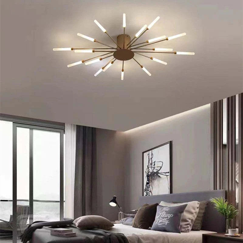 Ceiling light shown from below highlighting the diffuser panel