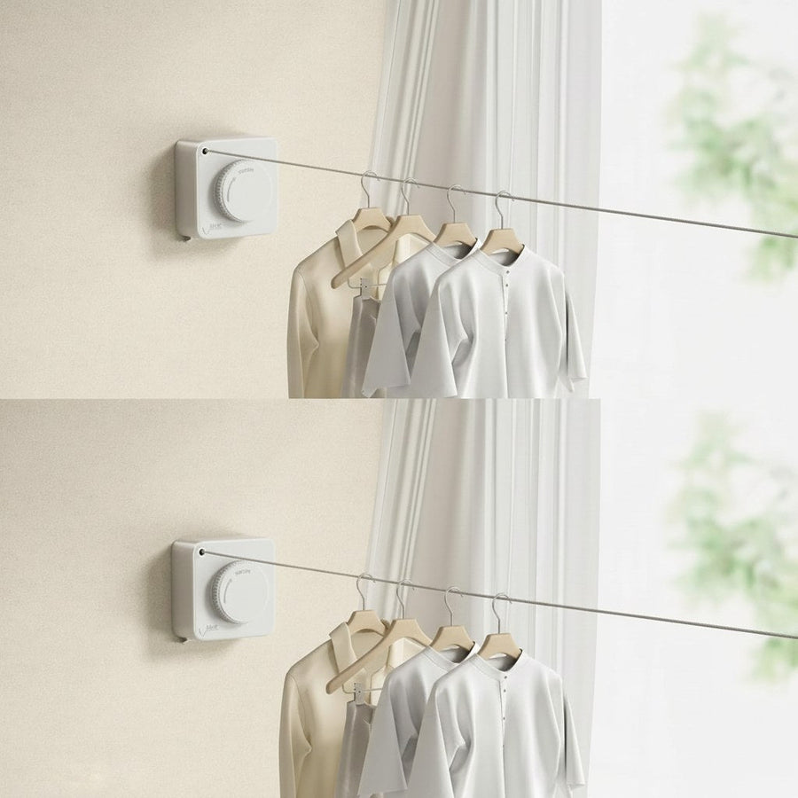 Anti-sag adjustment keeping the line taut