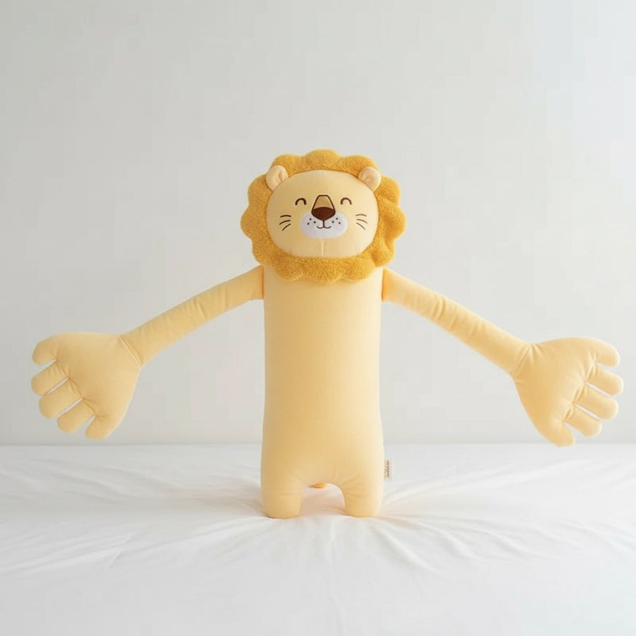Lion cuddle companion baby doll for newborns