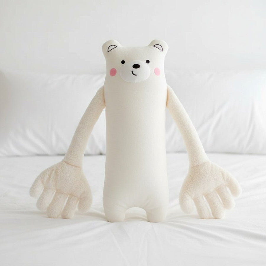 Bear cuddle companion baby doll for newborns