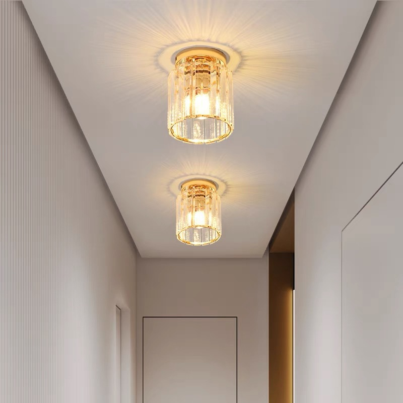 Ceiling light shown at an angle revealing the base