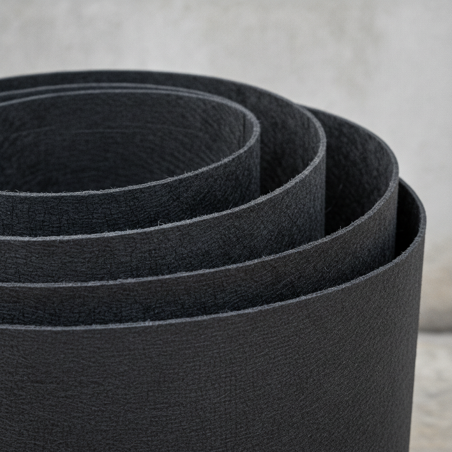 Close-up of nonwoven fabric texture used for grow bags