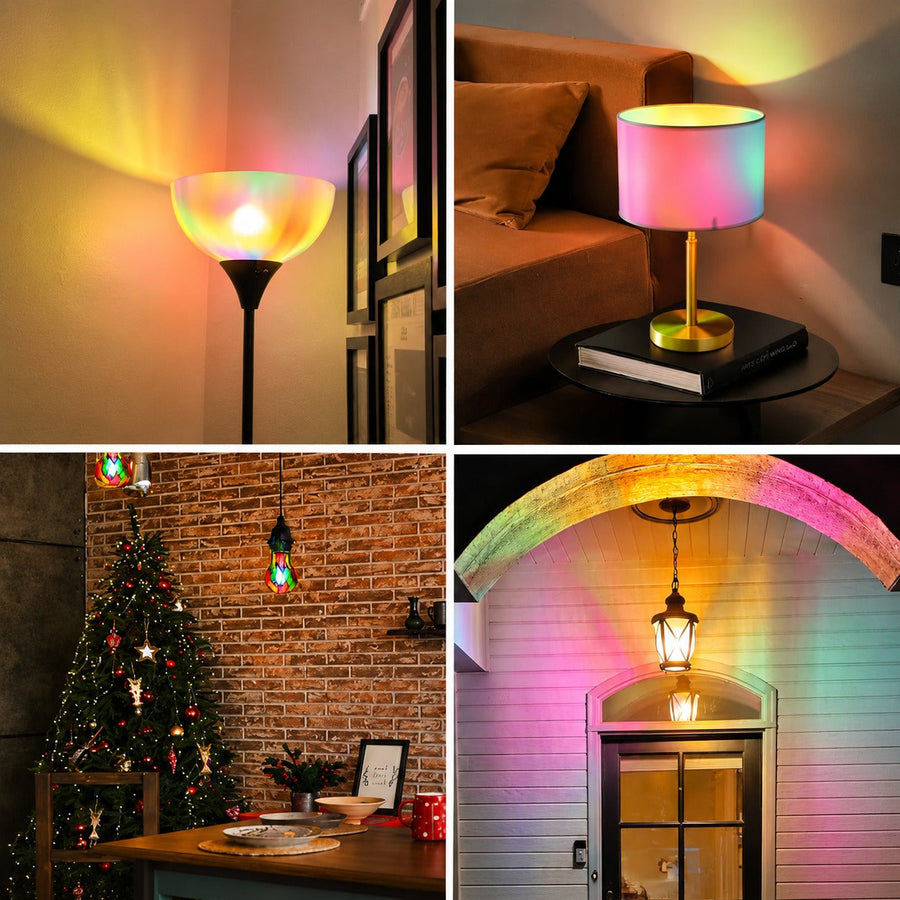 Two-pack packaging of the leaded glass LED bulbs