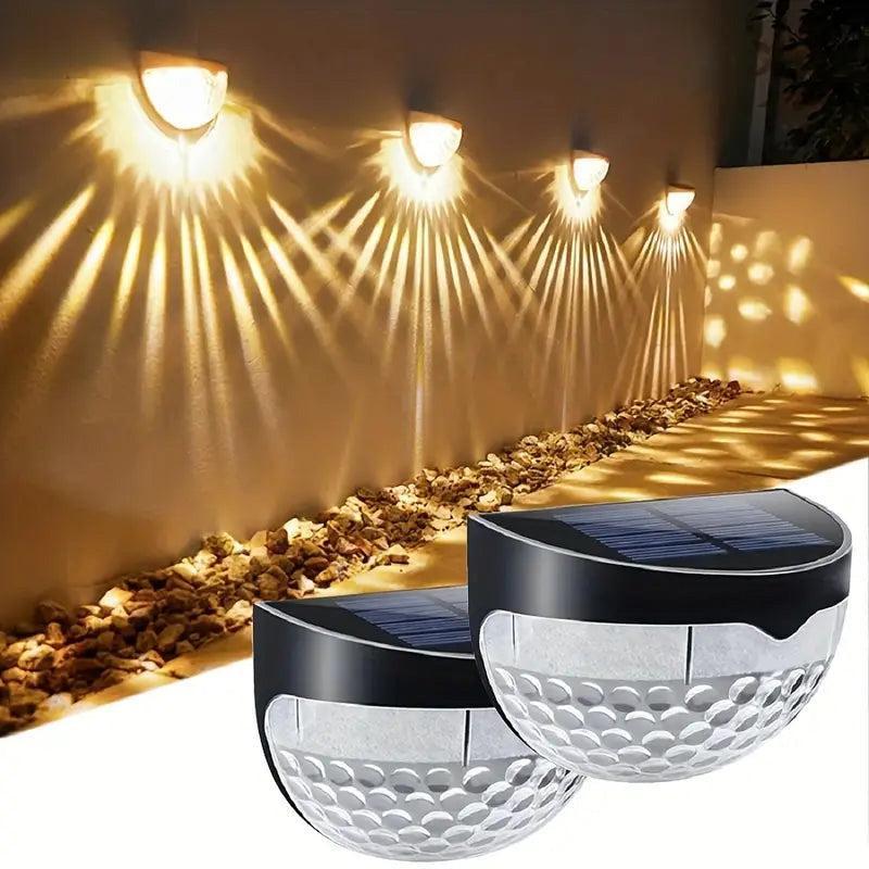 Product photo of a 2-pack solar lights set