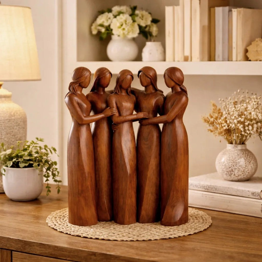Five sisters sculpture