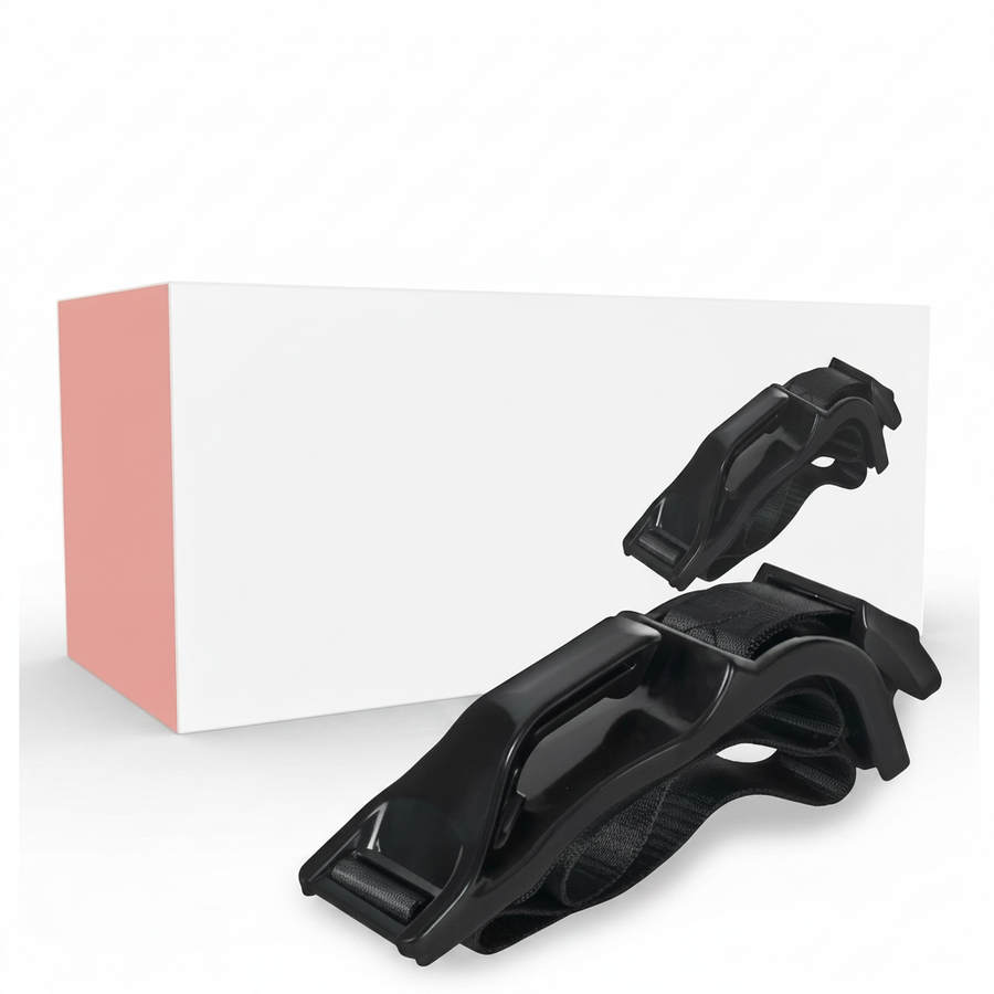 Black maternity seat belt adjuster
