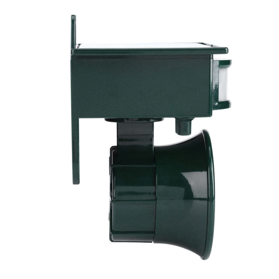 Side view of the motion-sensor bird scarer