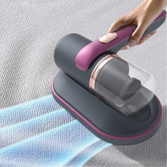 Handheld vacuum with powerful suction - front view