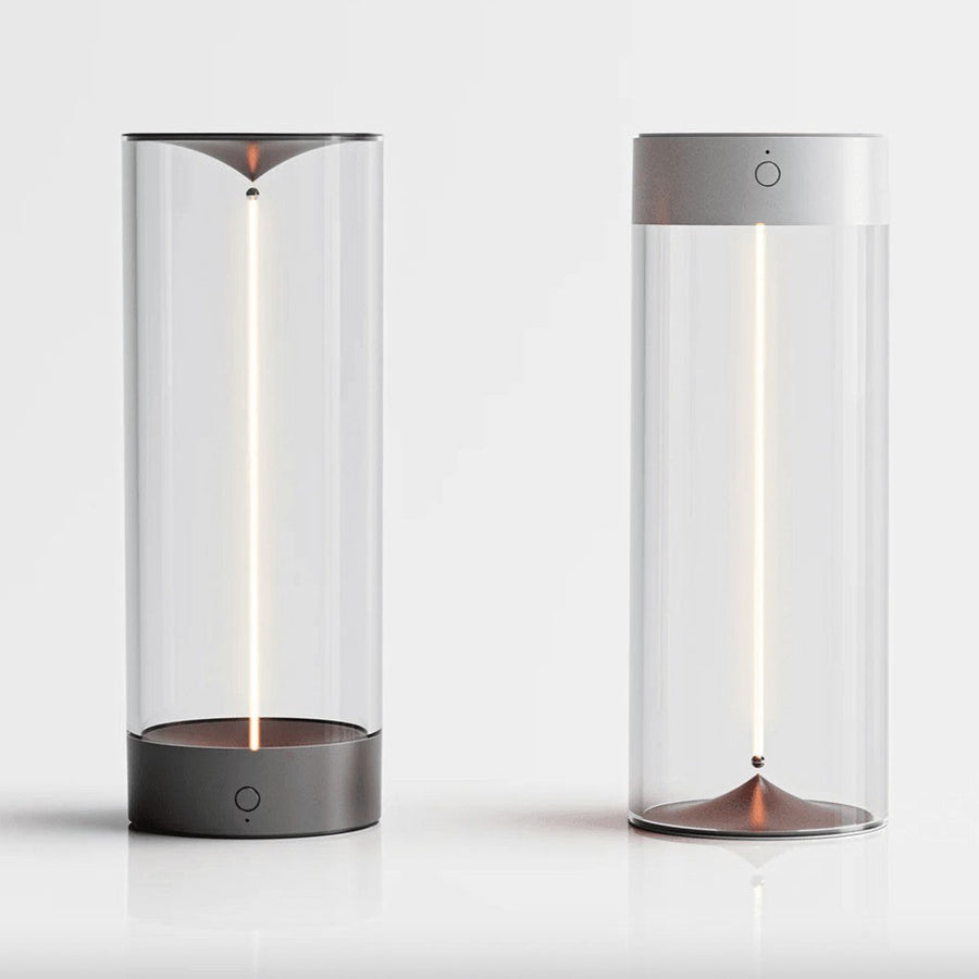 LED glass table lamp – Medium and Large size comparison